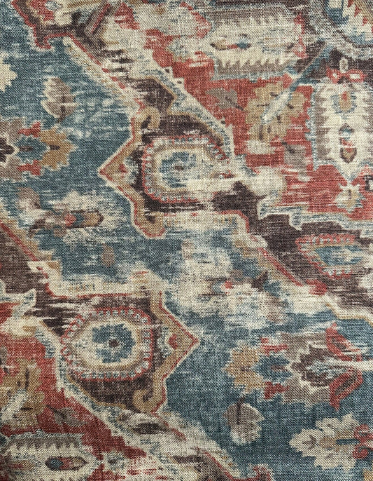 Covington Fabrics, Linen, Cotton, Poly Blend, total yardage 6 yards